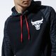 pánská mikina NEW ERA MIKINA S KAPUCÍ NBA PRINT PANEL HOODY CHIBUL BLK 12369773 barva černá