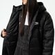 dámská zimní bunda NIKE SWOOSH PARKA JACKET dx1798-010 barva černá