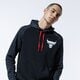 pánská mikina NEW ERA MIKINA S KAPUCÍ NBA PRINT PANEL HOODY CHIBUL BLK 12369773 barva černá