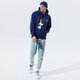 pánská mikina PUMA MIKINA S KAPUCÍ PUMA X PEANUTS HOODIE 53061406 barva tmavomodrá