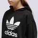 dětská mikina ADIDAS MIKINA S KAPUCÍ CROPPED GIRL ij9719 barva černá