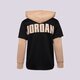 dětská mikina JORDAN MIKINA  HOODED JUMPMAN BASEBALL P BOY 95d542-023 barva černá