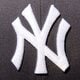 dětská kšiltovka NEW ERA ČEPICE MLB BASIC NY YANKEES 10010761 barva šedá