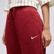 dámské kalhoty NIKE KALHOTY  W NSW PHNX FLC HR OS PANT dq5887-677 barva bordová