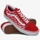 pánské skate boty (skateboardové) VANS UA OLD SKOOL vn0a4u3bw351 barva červená