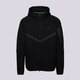 pánská mikina NIKE MIKINA S KAPUCÍ M NK TCH FLC FZ WR HOODIE hv0949-010 barva černá