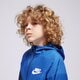 dětské tričko NIKE BUNDA K NSW WR HD JKT SSNL BOY fn8757-480 barva modrá