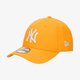 pánská kšiltovka NEW ERA ČEPICE LEAGUE ESSENTIAL 9FORTY NYY NEW YORK YANKEES 80636013 barva žlutá