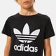 dětské tričko ADIDAS TRIČKO TREFOIL TEE BOY dv2905 barva černá