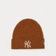 pánská čepice NEW ERA ČEPICE LE BEANIE NYY BRW NEW YORK YANKEES 60364360 barva hnědá