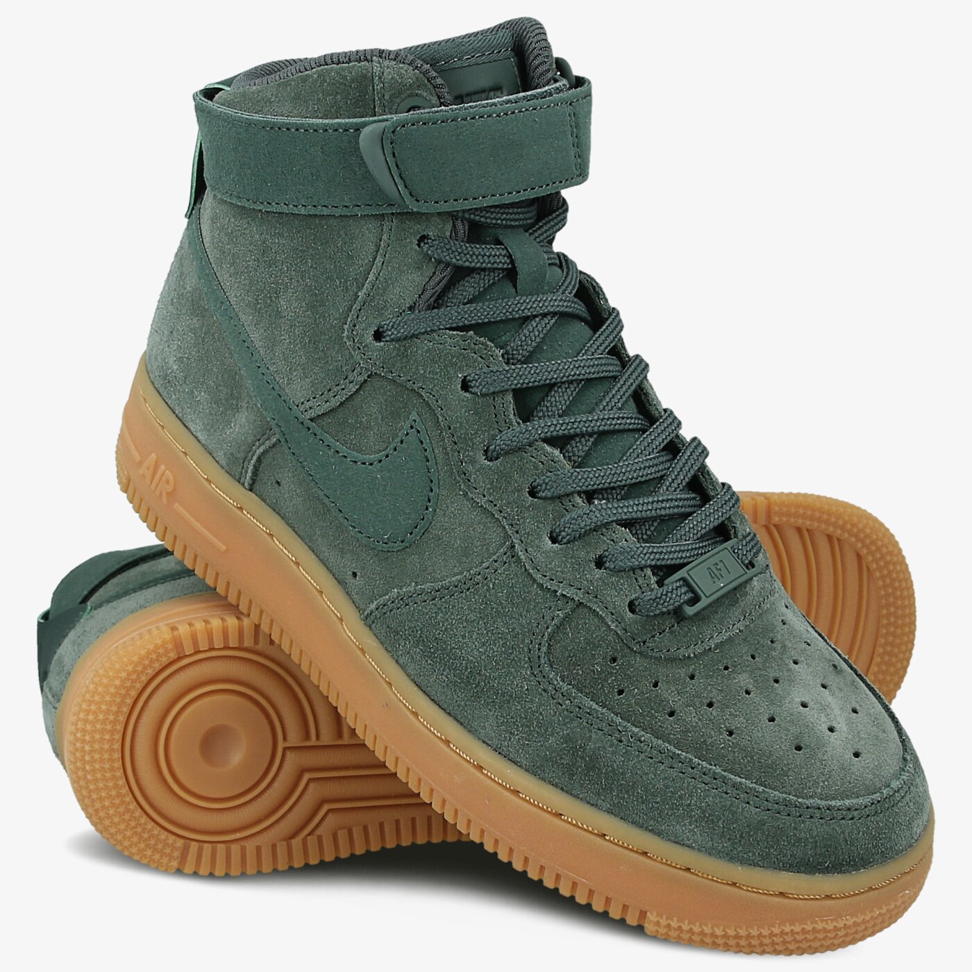 NIKE WMNS AIR FORCE 1 HI SE 860544-301 | barva ZelenÃ¡ | MÃ³dnÃ­ Tenisky. Å½eny Boty eshop Sizeer.cz