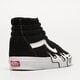 pánské skate boty (skateboardové) VANS SK8-HI FLAME vn0005ujbzw1 barva černá