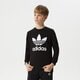 dětská mikina ADIDAS MIKINA TREFOIL CREW BOY ed7797 barva černá