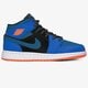 dětské tenisky AIR JORDAN 1 MID  554725-440 barva tmavomodrá