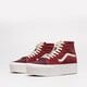 dámské tenisky VANS UA SK8-HI TAPERED STACKFORM vn0a7q5ptwp1 barva červená