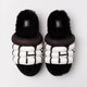  UGG MAXI SLIDE LOGO 1127067-black barva černá