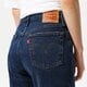 dámské kalhoty LEVI'S KALHOTY  501 SKINNY 29502-0201 barva tmavomodrá