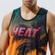 pánská košile NEW ERA TOP NBA COASTAL HEAT TOP MIAMI HEAT MIAMI HEAT AOP 11569523 barva vícebarevná