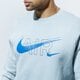 pánská mikina NIKE MIKINA M NSW CREW PRNT PACK BB dd9699-077 barva šedá