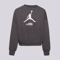 JORDAN MIKINA JUMPMAN CLUB PLEATED FLC CREW GIRL