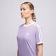 dámské tričko ADIDAS TRIČKO 3 STRIPES TEE ib7411 barva fialová