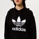 dámská mikina ADIDAS MIKINA S KAPUCÍ TRF HOODIE fm3307 barva černá