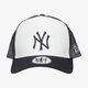 pánská kšiltovka NEW ERA ČEPICE TEAM BLOCK TRUCKER NYY NEW YORK YANKEES 12380796 barva bílá