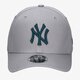 pánská kšiltovka NEW ERA ČEPICE ESSENTIAL 9FIFTY STRETCH NYY GREY NEW YORK YA 12285381 barva šedá