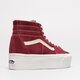 dámské tenisky VANS UA SK8-HI TAPERED STACKFORM vn0a7q5ptwp1 barva červená