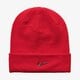 dětská čepice NIKE ČEPICE ZIMNÍ NIKE SWOOSH BEANIE - BLUE 803734657 barva červená