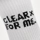 dámské ponožky S.NOW JOB SIZEER SOCKS "CLEAR FOR ME"  si123skd50001 barva bílá