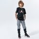 dětské tričko JORDAN TRIČKO JDB BRAND TEE 5 BOY 955175-023 barva černá