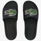 pánské pantofle LACOSTE CROCO SLIDE 319 4 US 738cma00731b4 barva černá