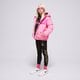 dětské tričko JORDAN BUNDA ZIMNÍ ESSENTIAL MIDWEIGHT PUFFER GIRL 45d195-afn barva růžová