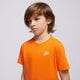 dětské tričko NIKE TRIČKO SPORTSWEAR BOY ar5254-819 barva oranžová