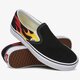 pánské skate boty (skateboardové) VANS UA CLASSIC SLIP-ON vn0a38f7phn1 barva černá