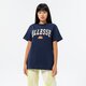 dámské tričko ELLESSE TRIČKO ALLOUI OVERSIZED TRIČKO NAVY sgp16699429 barva tmavomodrá