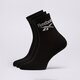 dámské ponožky REEBOK PONOŽKY 3 PACK SOCKS QUARTER rbkantf23057-r0427-2 barva černá