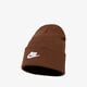 dětská čepice NIKE ČEPICE ZIMNÍ U NSW BEANIE UTILITY FUTURA dj6224-259 barva hnědá