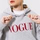 dámská mikina PUMA MIKINA S KAPUCÍ PUMA X VOGUE OVERSIZED HOODIE TR 536691-04 barva šedá