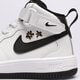 dětské tenisky NIKE FORCE 1 MID EASYON fq7104-100 barva bílá