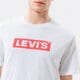 pánské tričko LEVI'S TRIČKO BOXTAB T 16143-0181 barva bílá