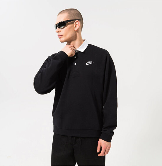 NIKE TRIČKO M NK CLUB BB LS TRIČKO