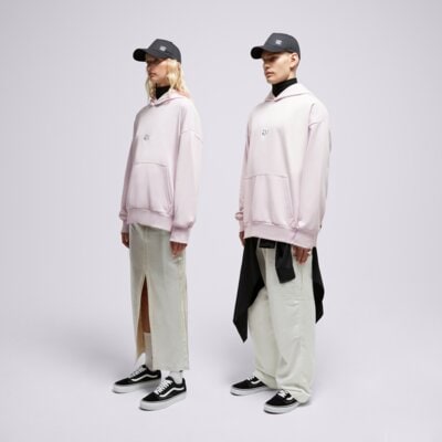 Levně S.NOW JOB SIZEER HOODIE “I DECIDE” OFF WHITE