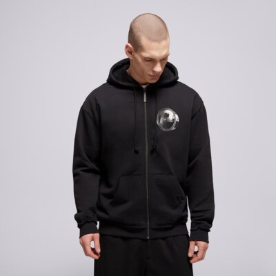 Levně PROSTO ROZEPÍNACÍ S KAPUCÍ ZIP HOODIE P RIM BLACK