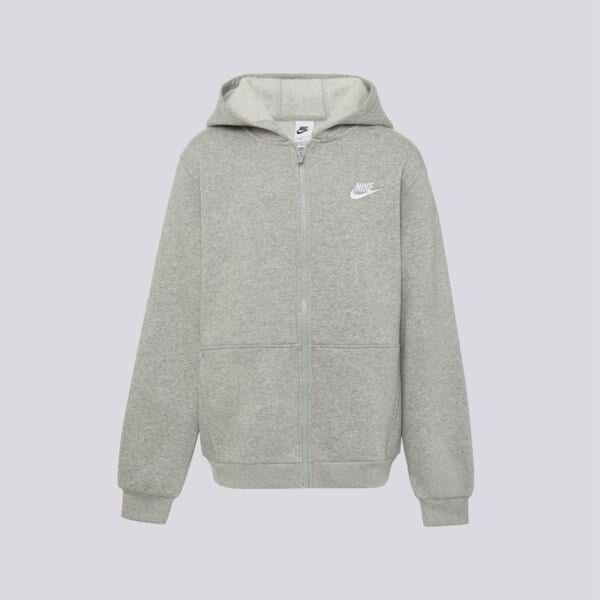 Levně NIKE ROZEPÍNACÍ S KAPUCÍ K NSW CLUB FLC BOY